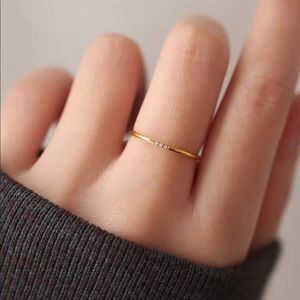 Gold Filled Minimalist Ring